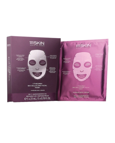 Shop 111skin Y Theorem Bio Cellulose Facial Mask 5 Pack In N,a