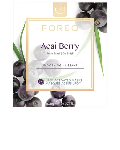 Shop Foreo Ufo Mask 6 Pack In Acai Berry
