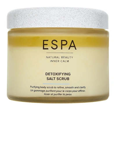 Shop Espa Detoxifying Salt Scrub In N,a