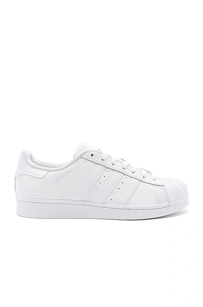 Shop Adidas Originals Superstar Foundation In White & White & White