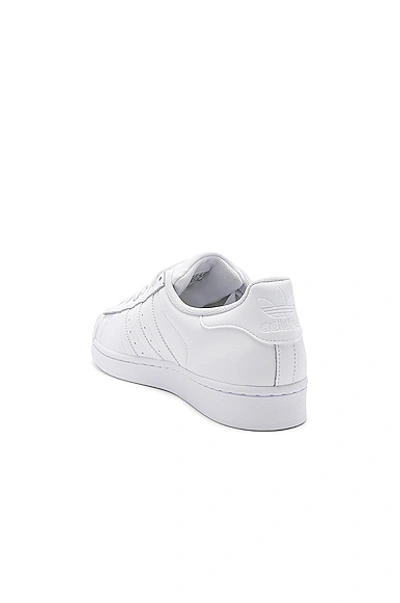 Shop Adidas Originals Superstar Foundation In White & White & White