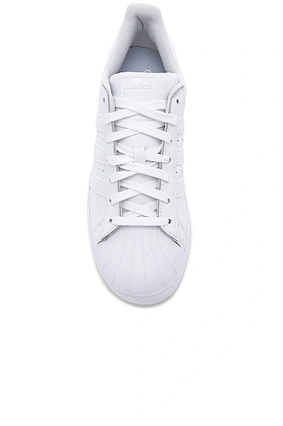 Shop Adidas Originals Superstar Foundation In White & White & White