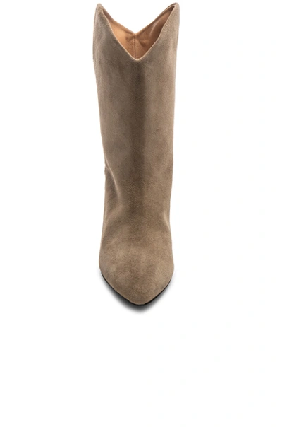 Shop Isabel Marant Dernee Boot In Taupe