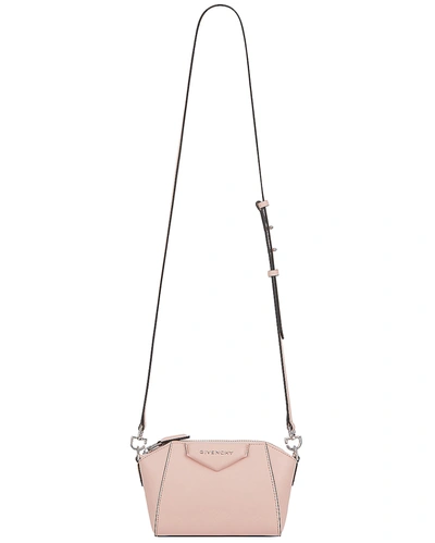 Shop Givenchy Nano Antigona Bag In Candy Pink