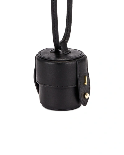 Shop Jacquemus Le Micro Vanity Bag In Black