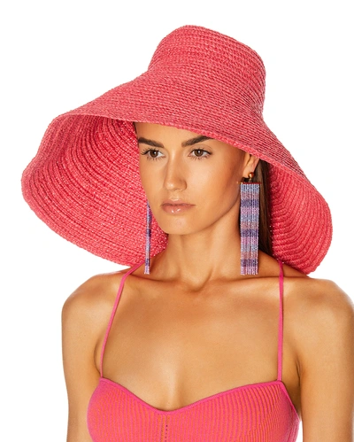 Shop Jacquemus Le Chapeau Valensole In Fuchsia