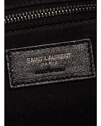 Shop Saint Laurent Niki Wallet Chain Bag In Rouge Legion