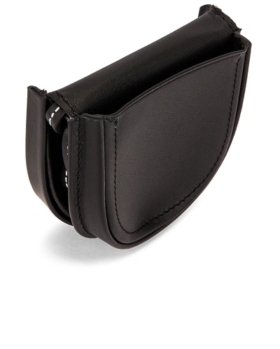 Shop Loewe Heel Mini Pouch Bag In Black