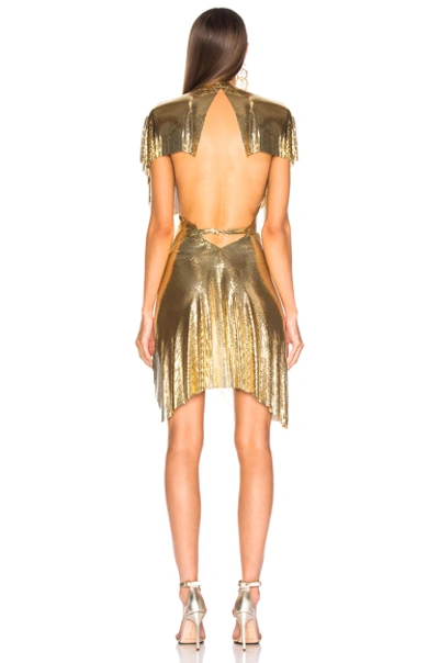 Shop Fannie Schiavoni Jennifer Dress In Gold