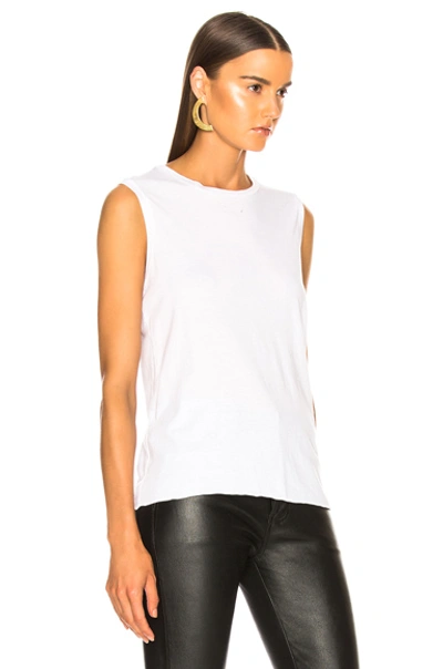 Shop Nili Lotan Muscle Tee In White