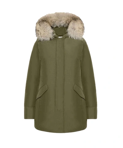 Shop Woolrich Arctic Parka (ww0098) In Army Olive
