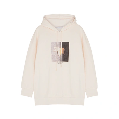 Shop Stella Mccartney Faces In Places Printed Cotton Sweatshirt In Off White