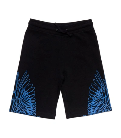 Shop Marcelo Burlon County Of Milan Pictorial Wings Shorts (4-14 Years)