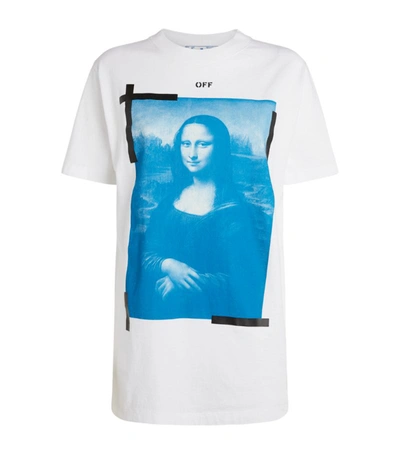 Shop Off-white Oversized Mona Lisa T-shirt