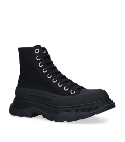 Shop Alexander Mcqueen Tread Slick High-top Sneakers