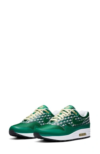 Shop Nike Air Max 1 Prm Sneaker In Pine Green/ True White