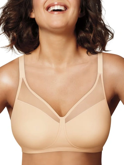 Shop Playtex 18 Hour Wire-free Minimizer Bra In Nude