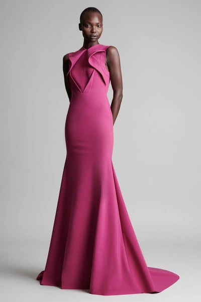 Shop Greta Constantine Pinza Fit And Flare Gown