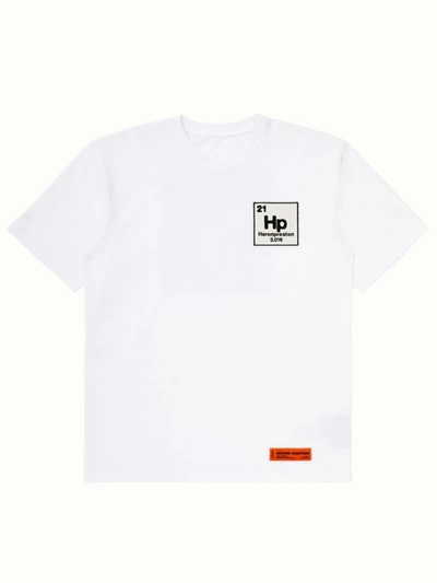 Shop Heron Preston Cotton T-shirt In White