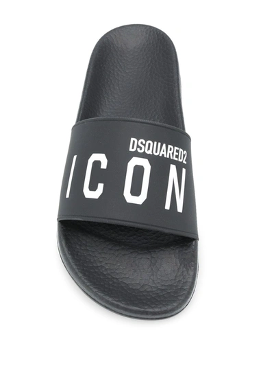 Shop Dsquared2 Icon Slide Sandal