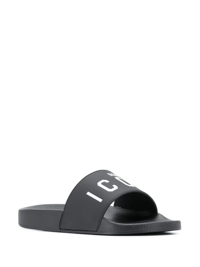 Shop Dsquared2 Icon Slide Sandal