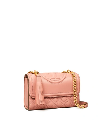 Tory Burch New Fleming Small Convertible Shoulder Bag Pink Magnolia