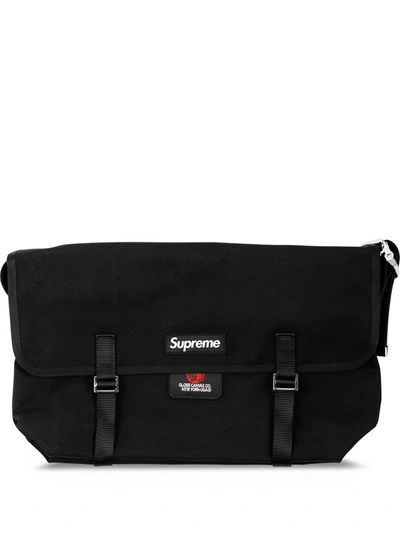 De Martini Messenger Bag In Black