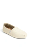 Toms 'classic' Canvas Slip-on (women) In Light Beige