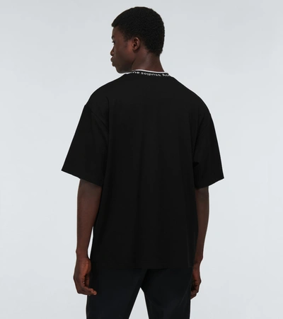 Shop Acne Studios Extorr Logo Short-sleeved T-shirt In Black