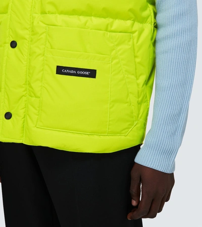 Shop Canada Goose Freestyle Padded Vest In Green