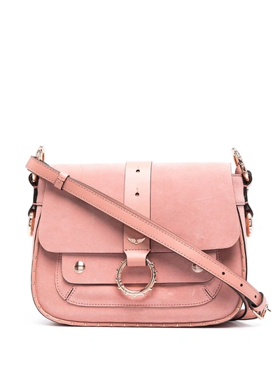 Shop Zadig & Voltaire X Kate Moss Kate Crossbody Bag In Pink