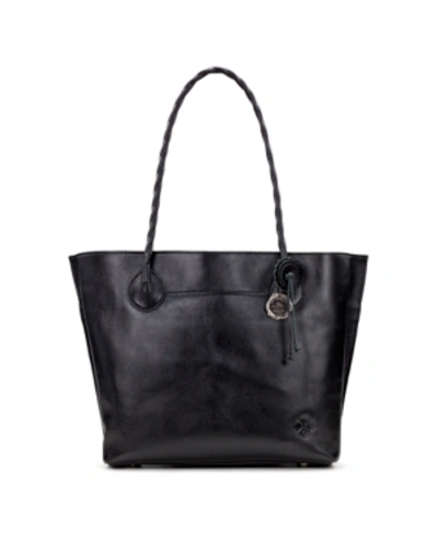 Shop Patricia Nash Eastleigh Tote, Created For Macy's In Black Veg Tan