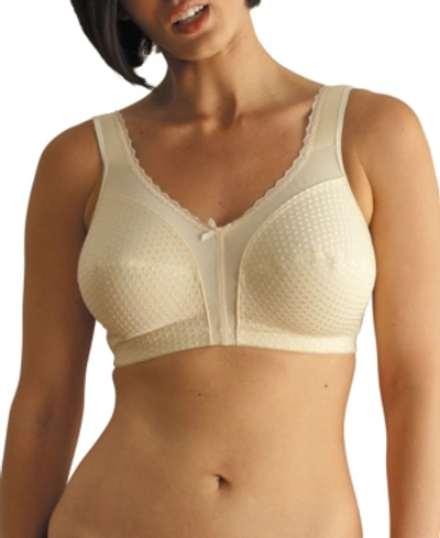 Shop Carnival Women's Soft Cup Full Coverage Wireless Bra In Champagne