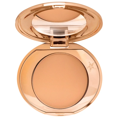 Charlotte Tilbury Mini Airbrush Flawless Finish Setting Powder 3 Tan 0.11 oz / 3.4 G In 3 Tan