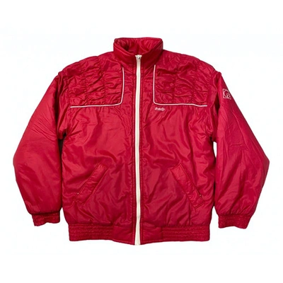 Pre-owned Fusalp Red Leather Jacket