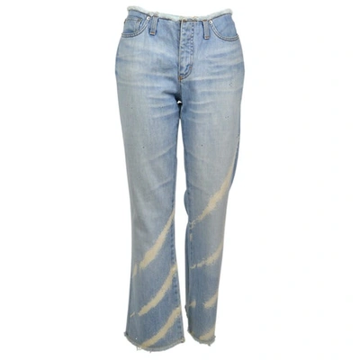 Pre-owned Iceberg Large Jeans In Blue