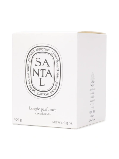 Shop Diptyque Santal Candle In White