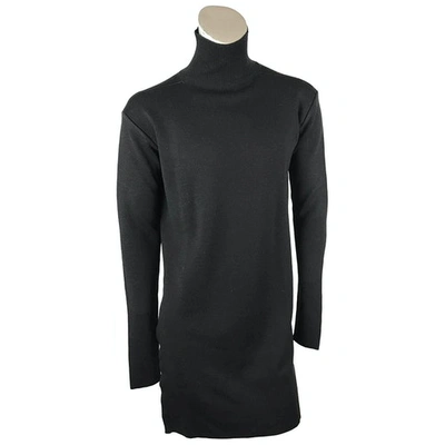 Pre-owned Rick Owens Wool Pull In Black