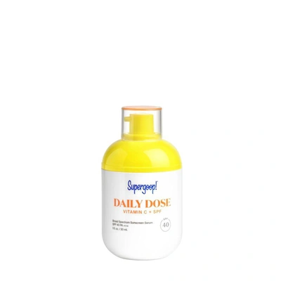 Shop Supergoop Daily Dose Vitamin C + Spf 40 Sunscreen 1.0 Oz. !