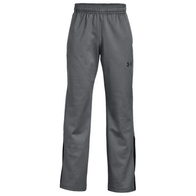 Shop Under Armour Boys  Brawler Pants In Graphite/black
