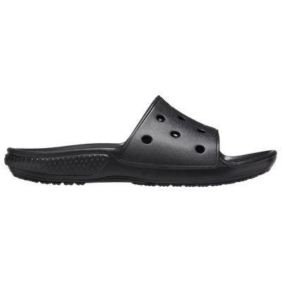 Shop Crocs Boys  Classic Slide In Black/black