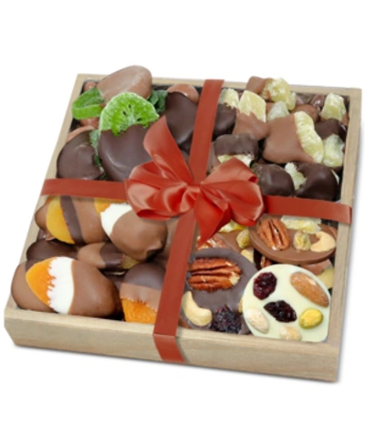 Shop Chocolate Covered Company Premium Belgian Chocolate-dipped Fruit & Mandiant Gift Tray
