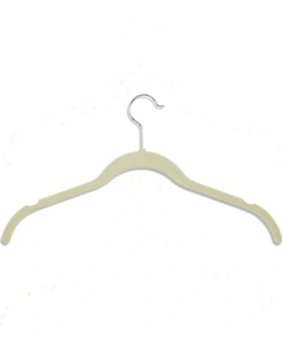Shop Homeit Shirt Hangers, Pack Of 50 In Ivory