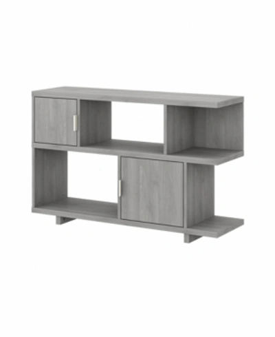 Shop Kathy Ireland Home By Bush Furniture Madison Avenue Console Table In Silver