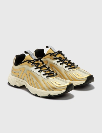 Shop Acne Studios Trail Trainers In Gold