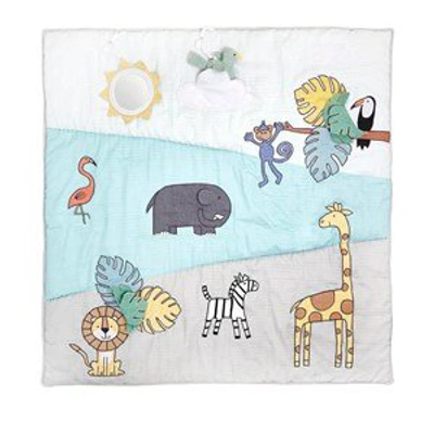 Shop Aden + Anais Jungle Bonding Play Mat In Blue