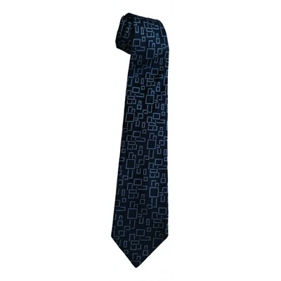 Pre-owned Altea Blue Silk Ties