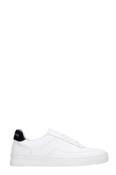Shop Filling Pieces Mondo 2.0 Rippl Sneakers In White Leather