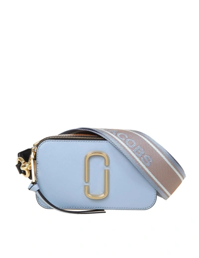 Marc Jacobs The Snapshot Bag In Light Blue Leather ModeSens