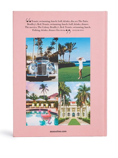 Assouline Palm Beach Book In Pink